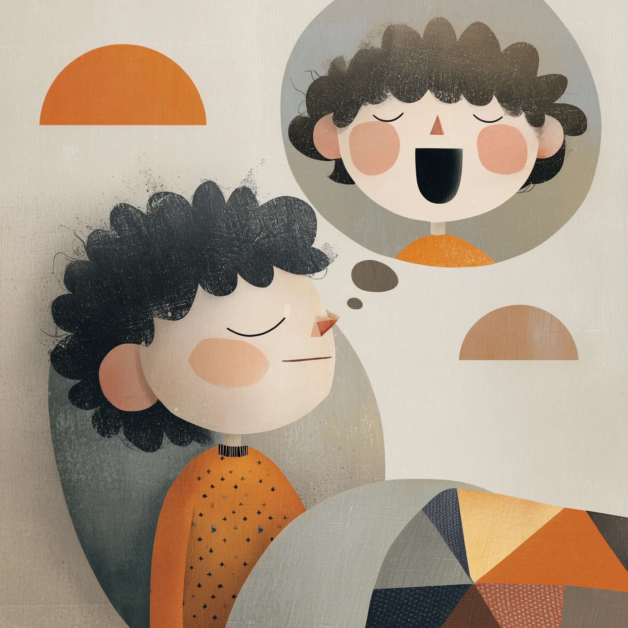 Illustration for the poem “My Perfect Dream”
